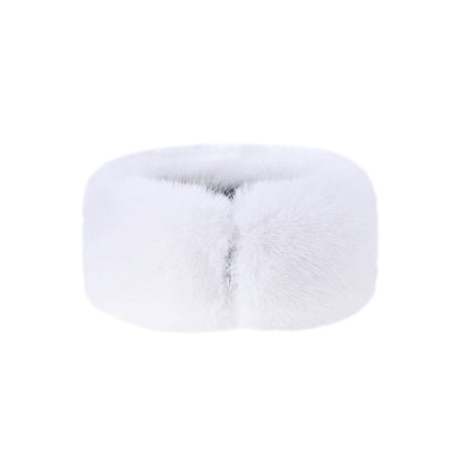 Luxury Fur Headband with Elastic Fit