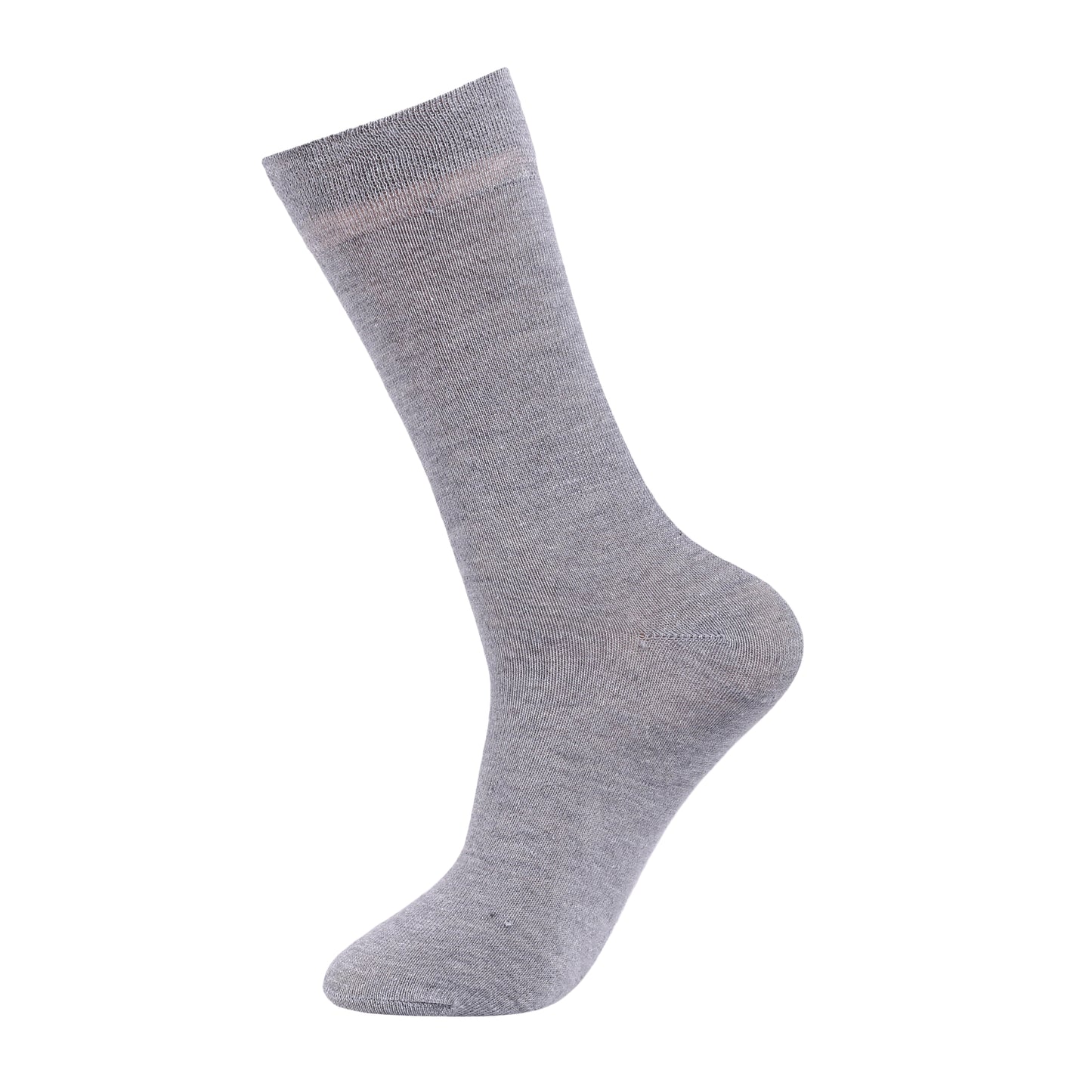 Mens Non Elastic Diabetic Socks - Plain Greys (12 Pairs)