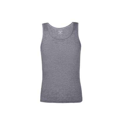 Mens Cotton Ribbed Vests - Assorted Colours