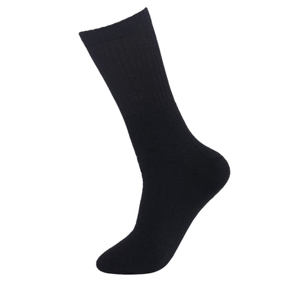Mens 5 Pair Pair Sport Socks - Plain Black (30 Pairs)