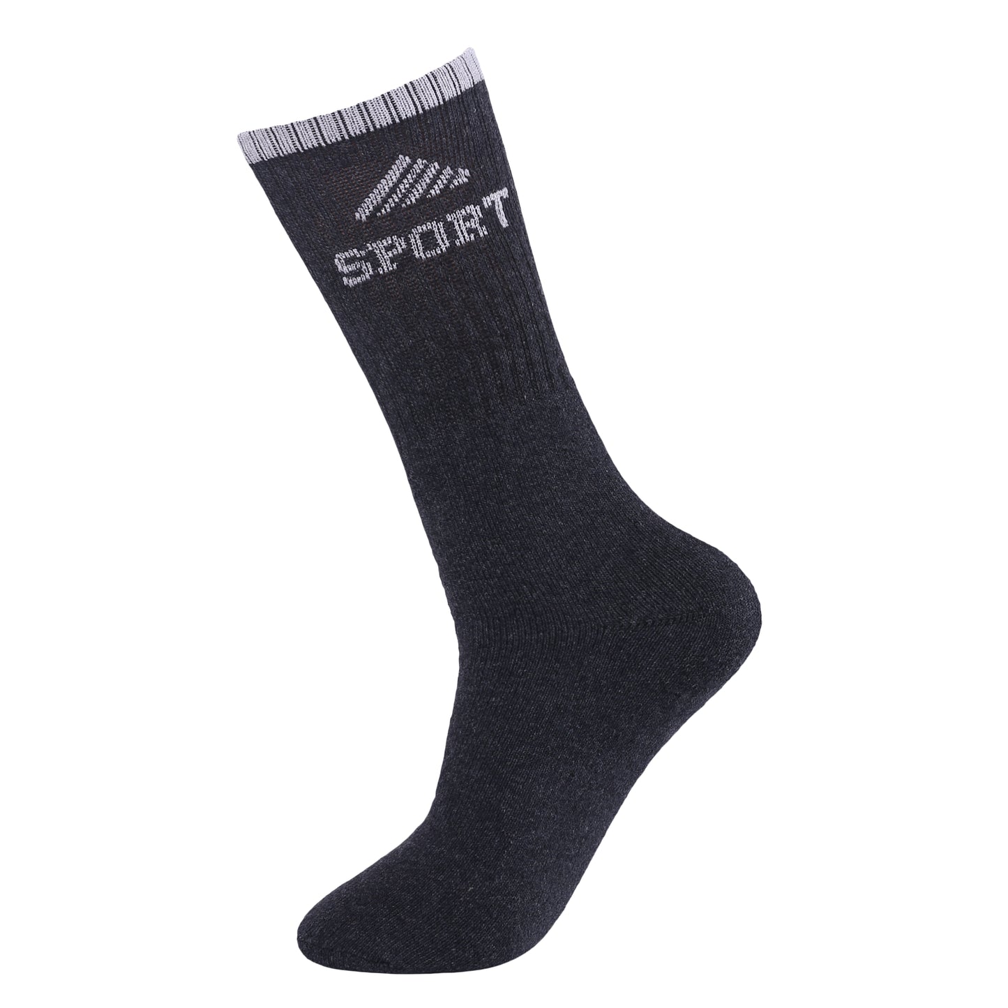 Mens 5 Pair Pair Sport Socks - Assorted/ Sport Cuff (30 Pairs)