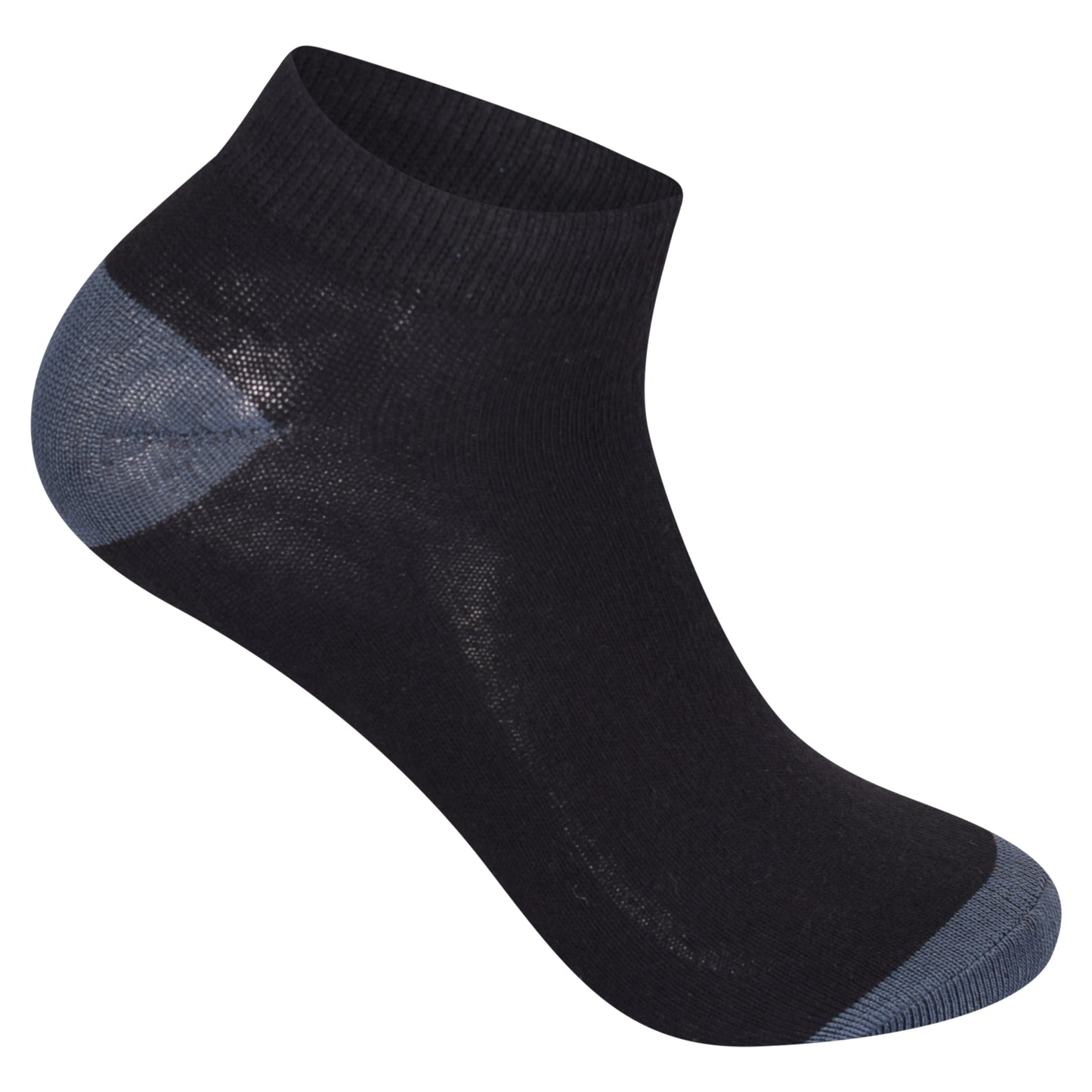 Mens Trainer Socks - Heel & Toe (12 Pairs)