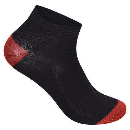 Mens Trainer Socks - Heel & Toe (12 Pairs)