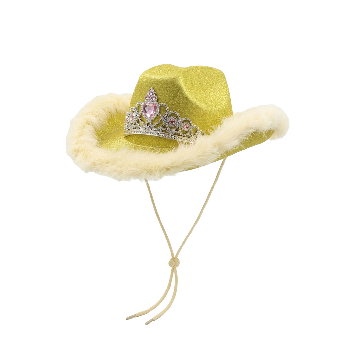 Tiara Feather Cowboy Hat – Assorted Colours