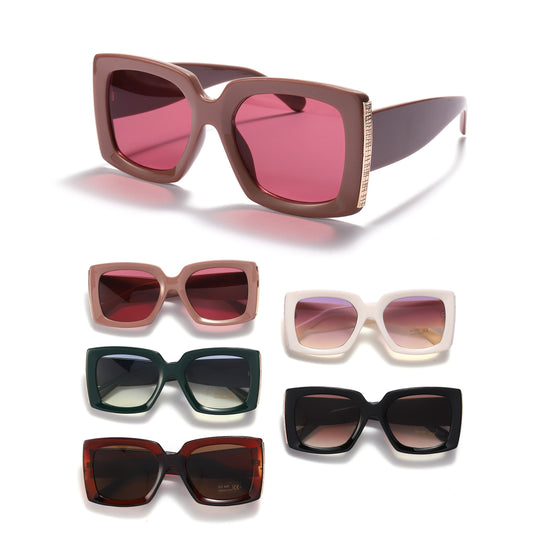 Royal Stallion butterfly-inspired Sunglasses - LLSG28 (12 Units)