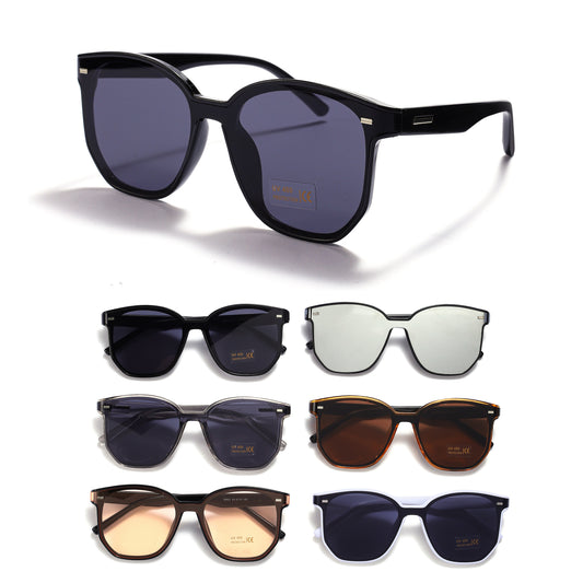 Royal Stallion Classic Soft-Square Fashion Sunglasses - LLSG33 (12 Units)