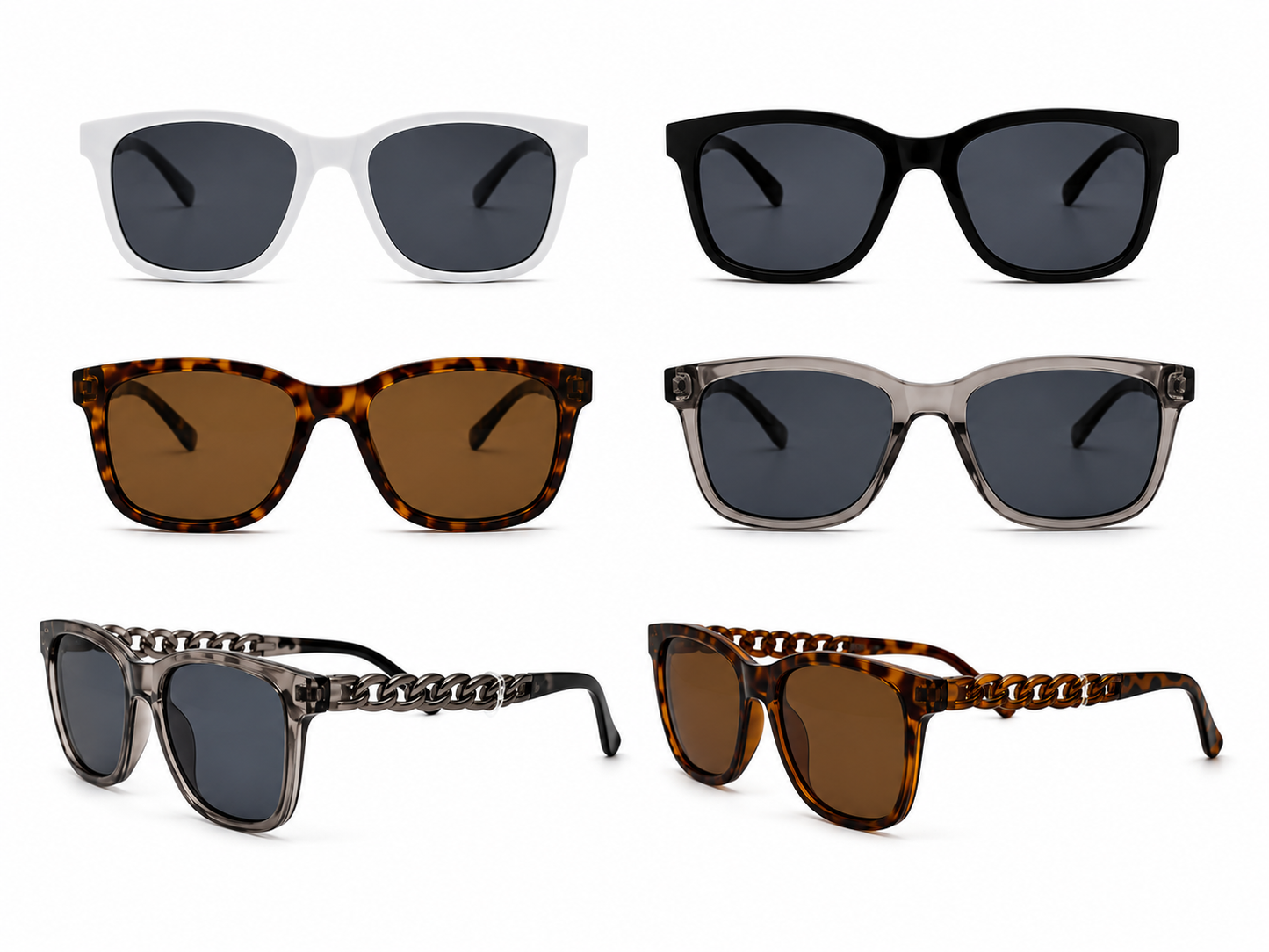 Polarized Wayfarer Inspired Sunglasses - LSG-26 (12 Units)