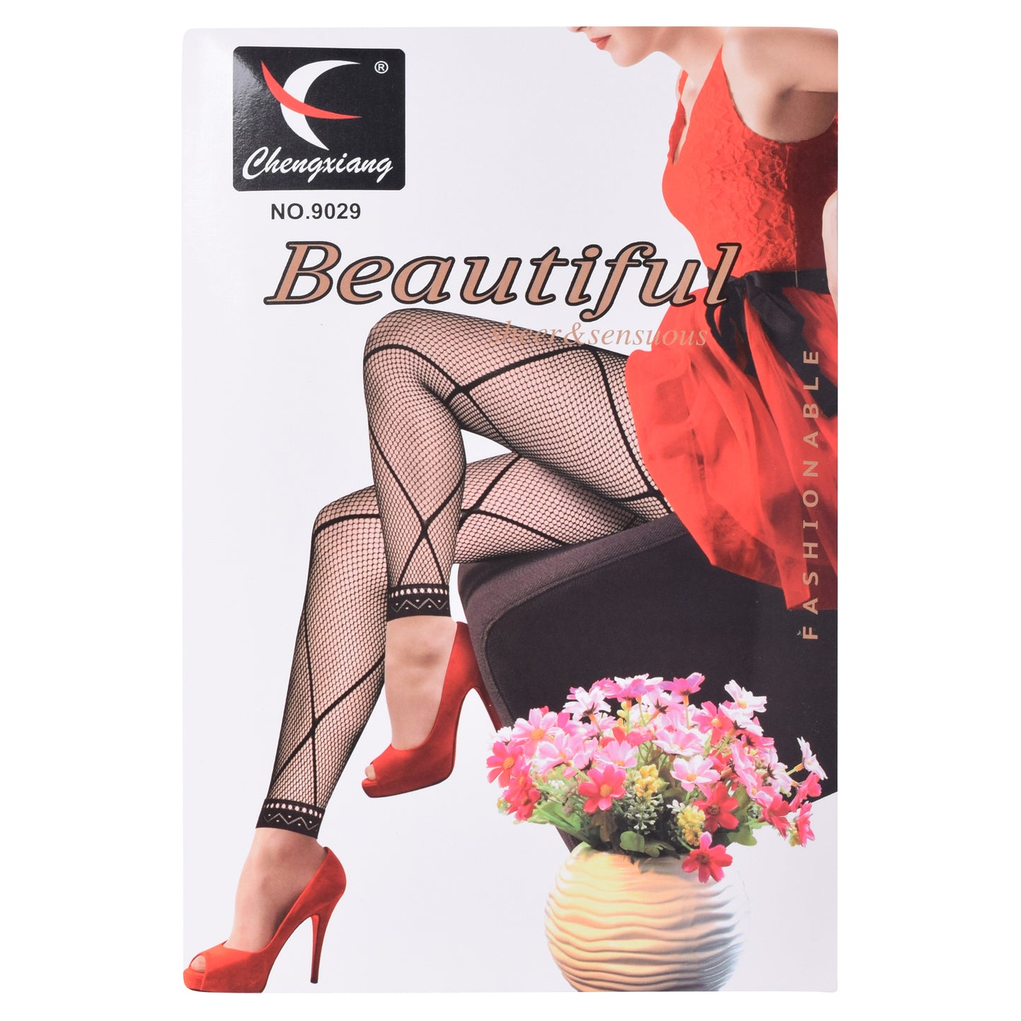 Large Diamond Fishnet Footless Tights