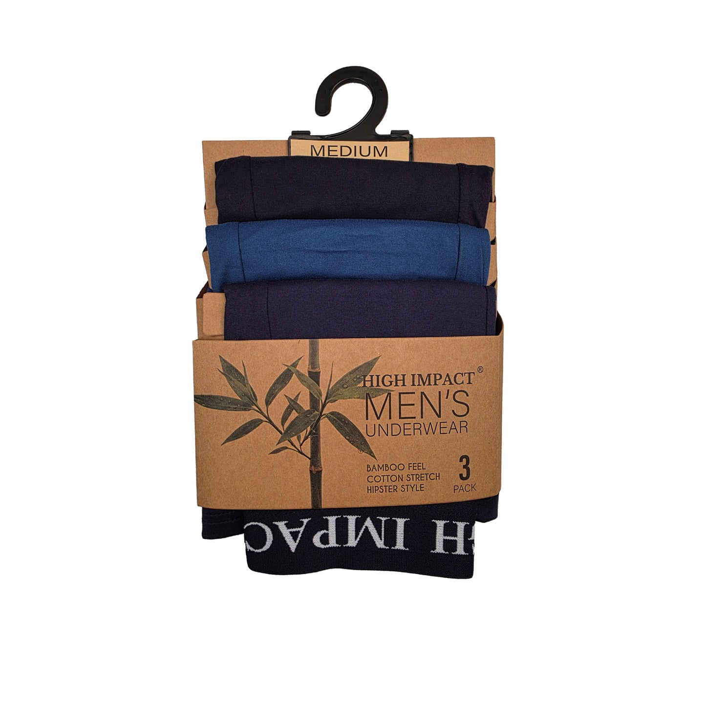 High Impact Men’s Boxer Shorts with High Impact Waistband