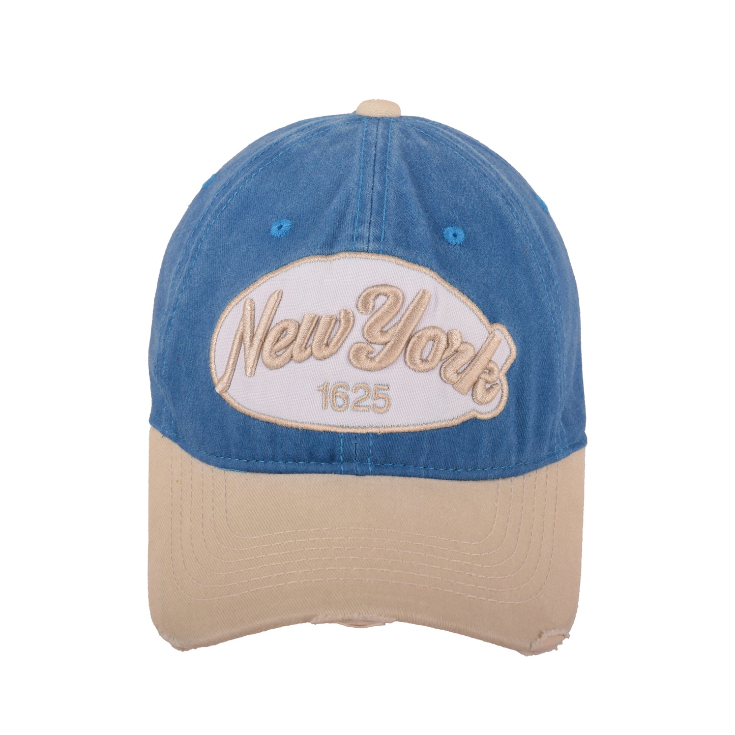 Vintage New York 1625 Distressed Baseball Cap