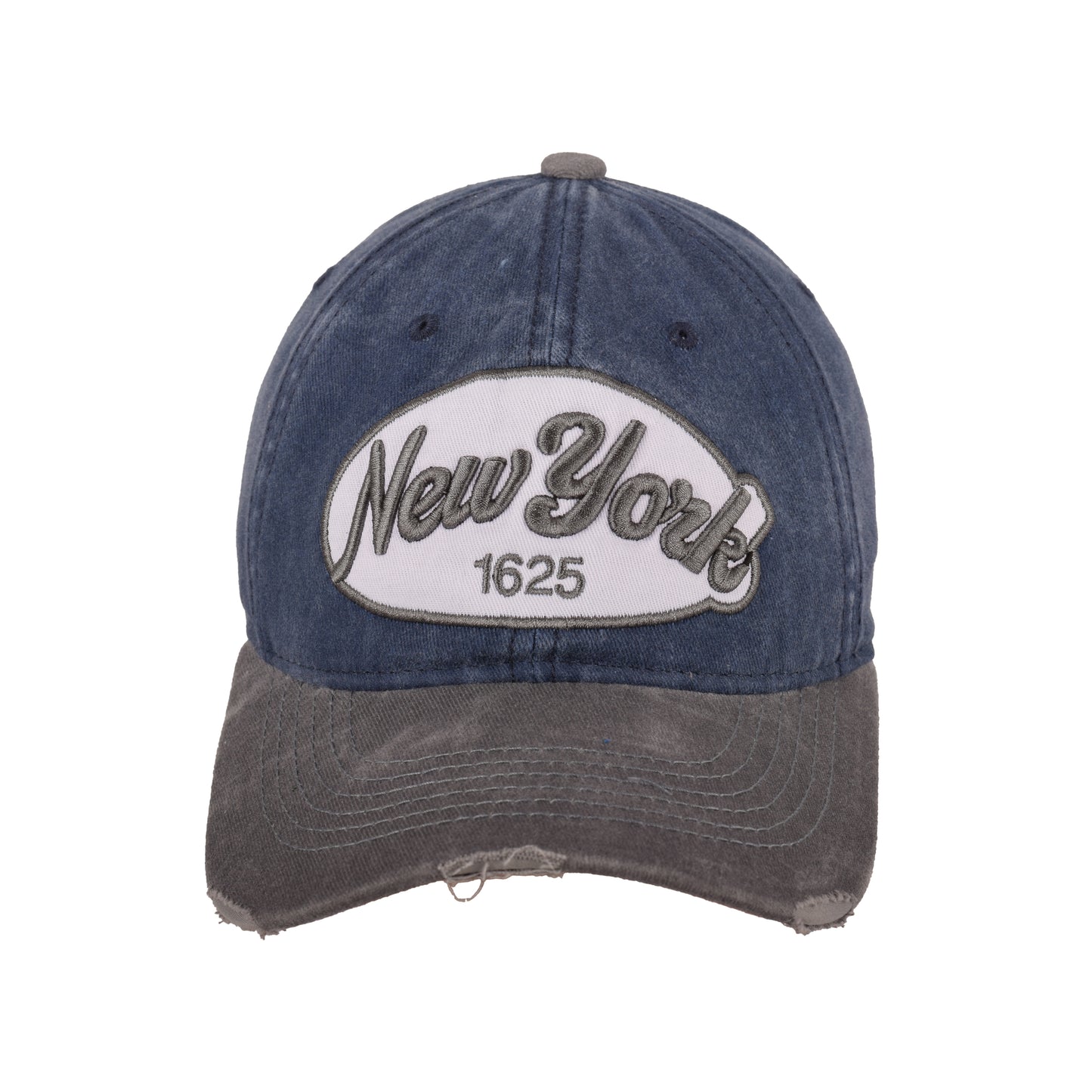 Vintage New York 1625 Distressed Baseball Cap