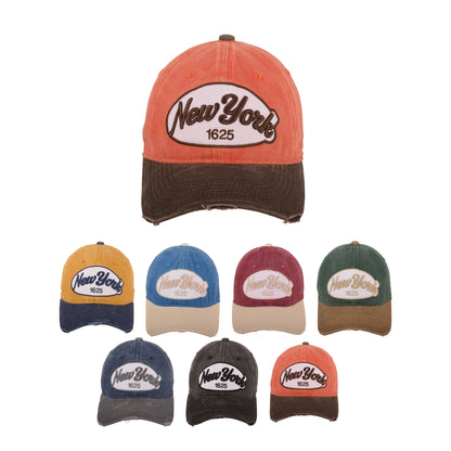 Vintage New York 1625 Distressed Baseball Cap