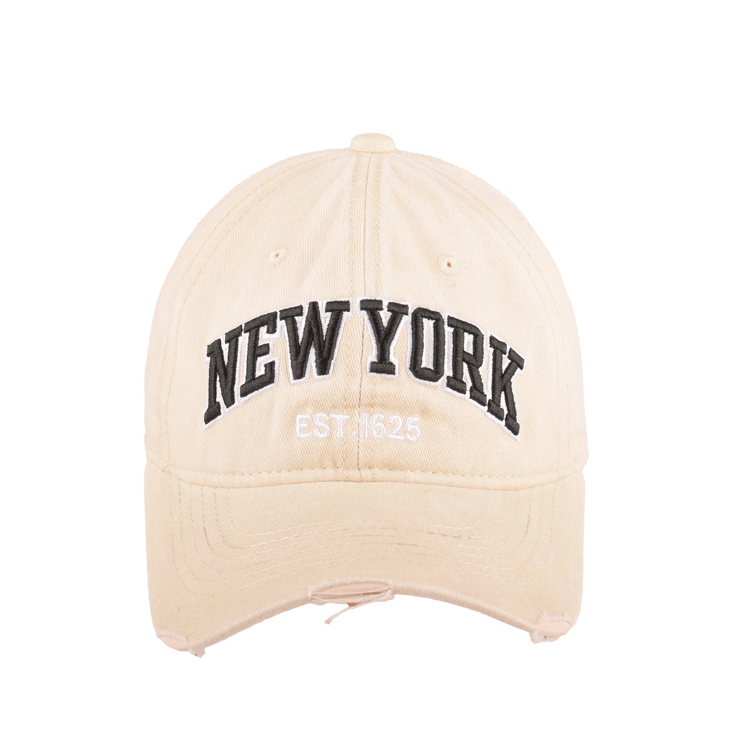 Vintage Retro New York EST.1625 Distressed Baseball Cap