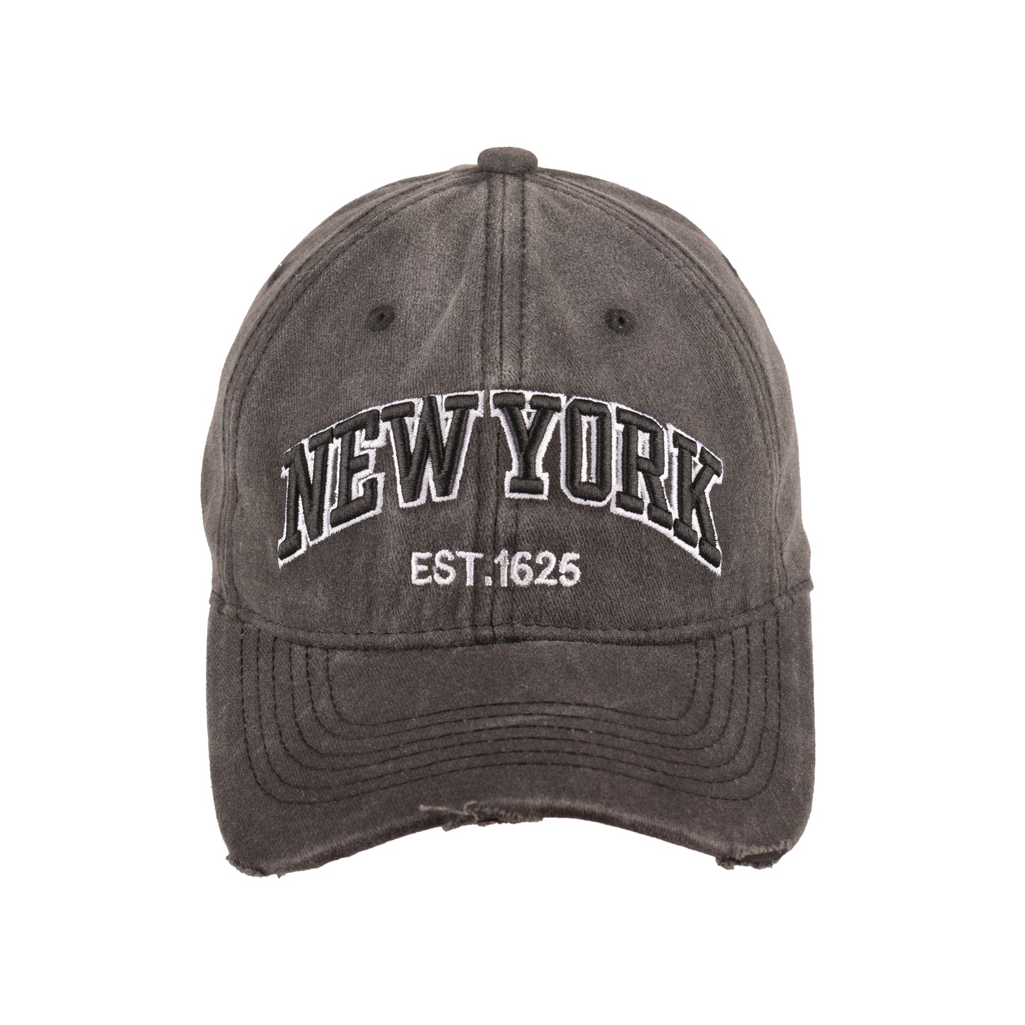 Vintage Retro New York EST.1625 Distressed Baseball Cap
