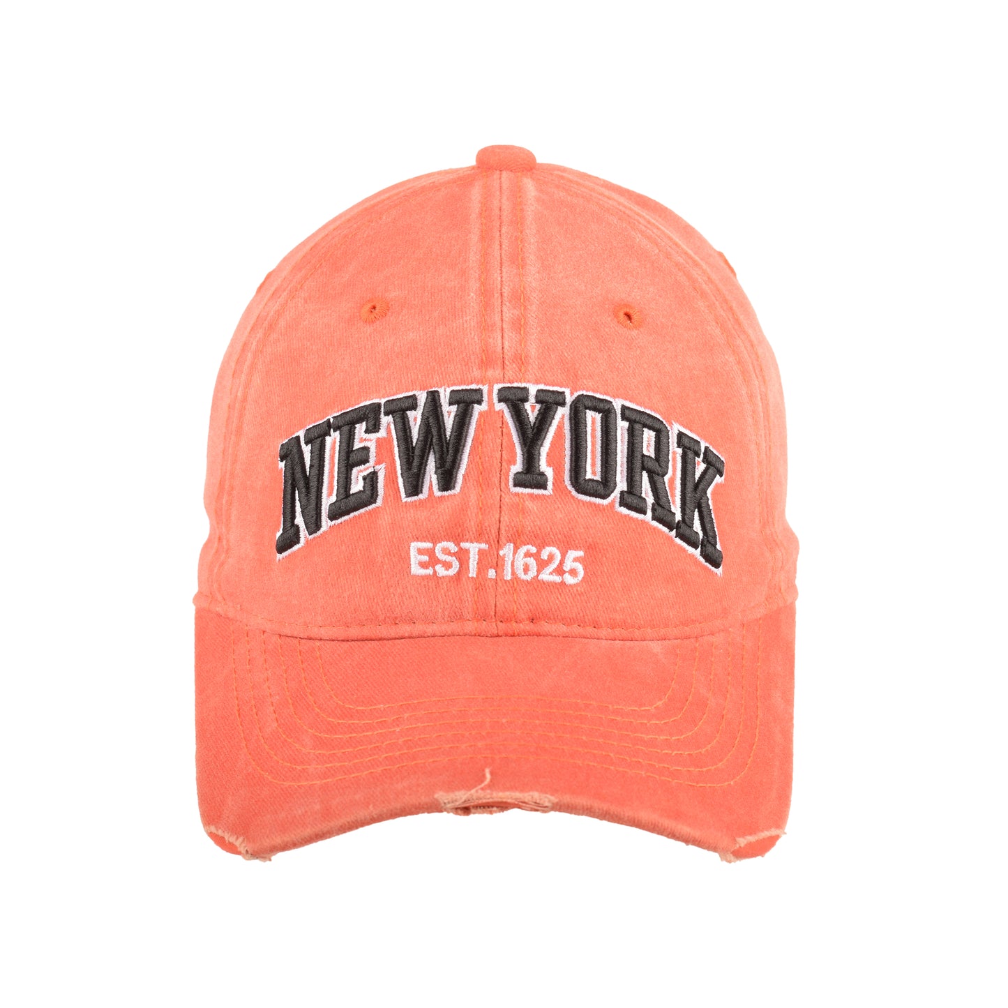 Vintage Retro New York EST.1625 Distressed Baseball Cap