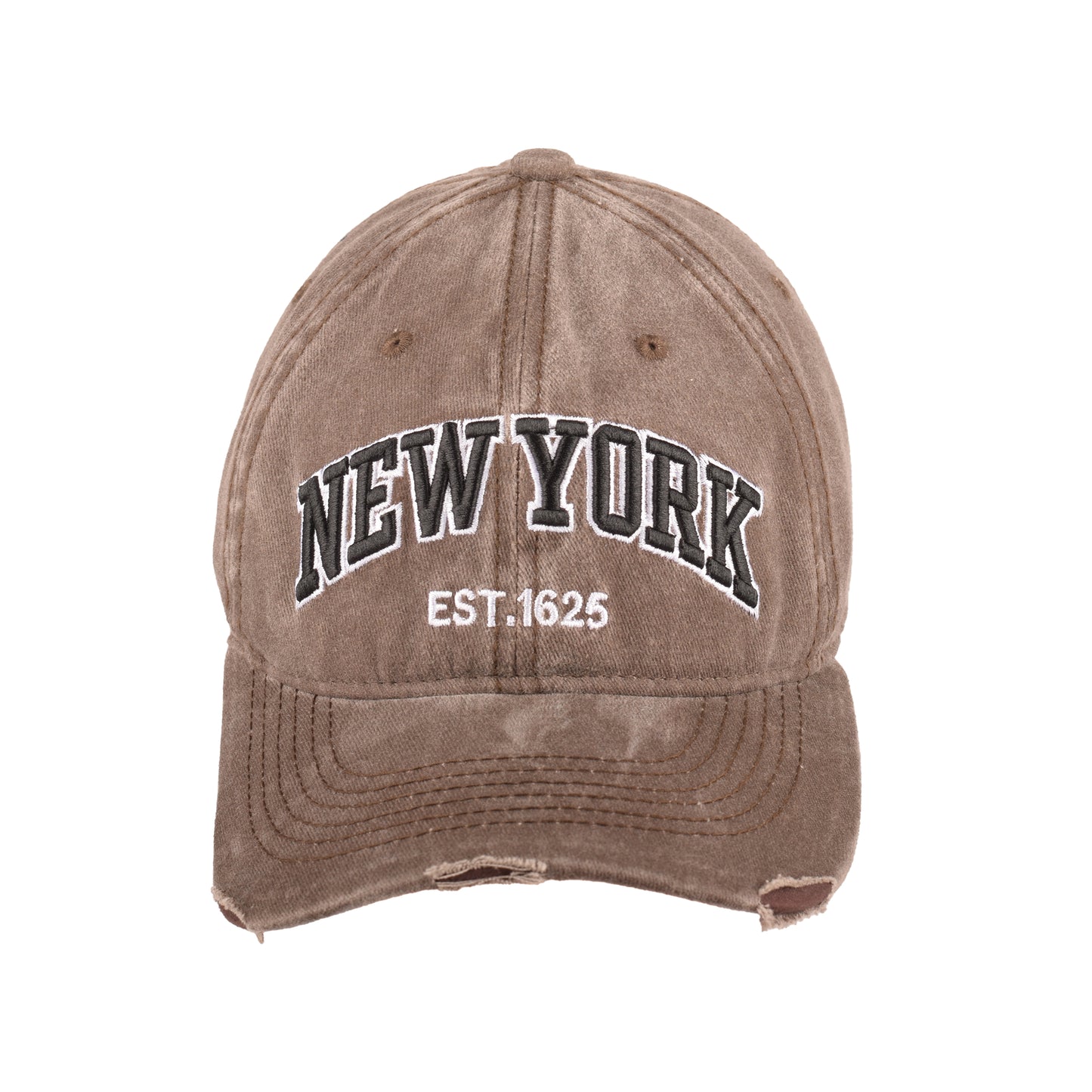 Vintage Retro New York EST.1625 Distressed Baseball Cap