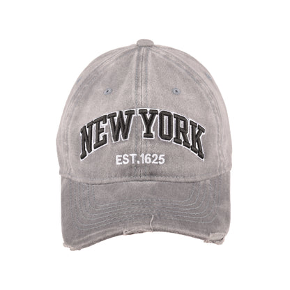 Vintage Retro New York EST.1625 Distressed Baseball Cap