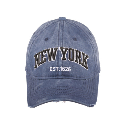 Vintage Retro New York EST.1625 Distressed Baseball Cap