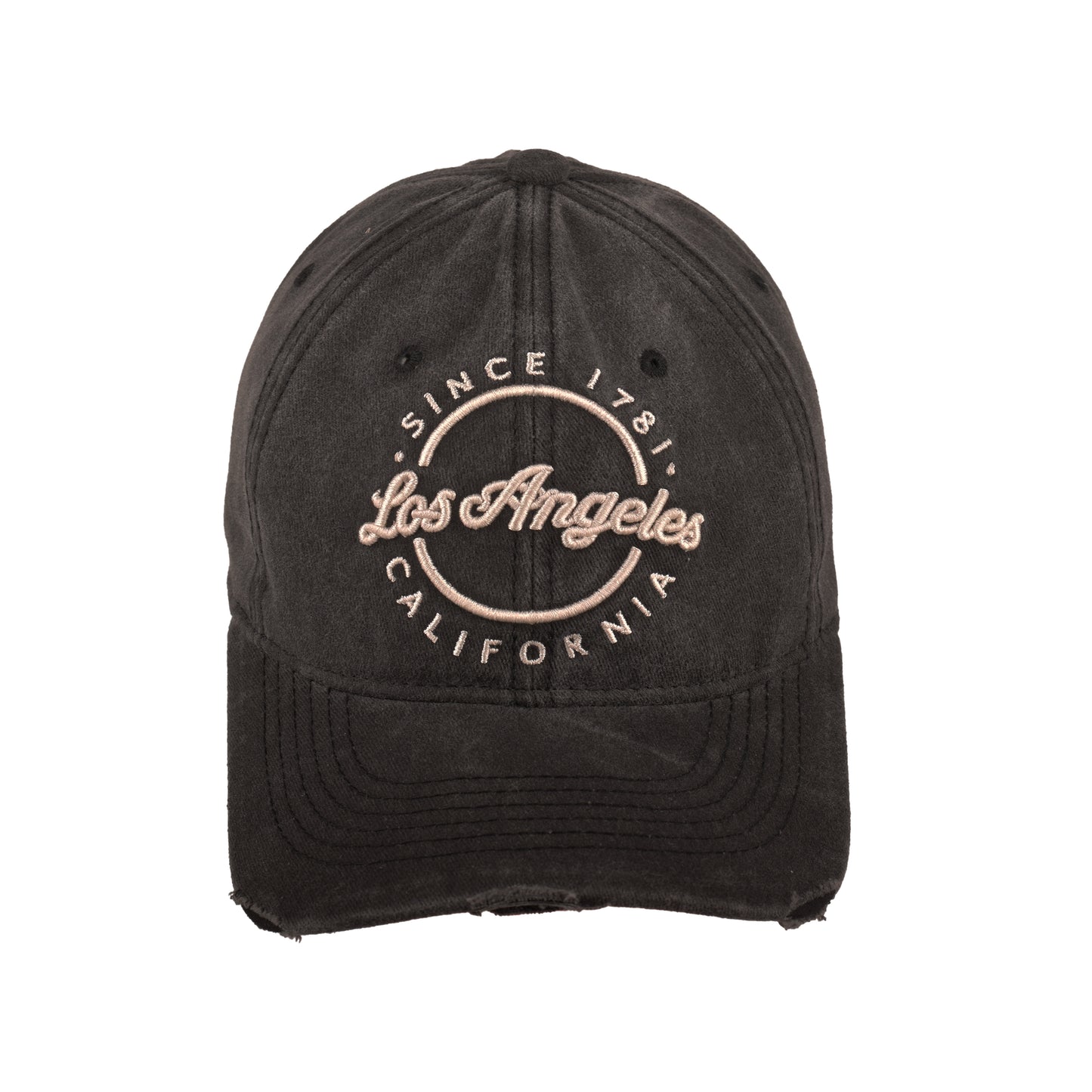 Vintage Retro Los Angeles Distressed Baseball Cap
