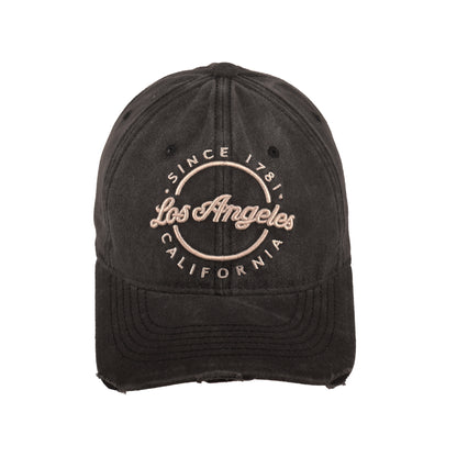 Vintage Retro Los Angeles Distressed Baseball Cap