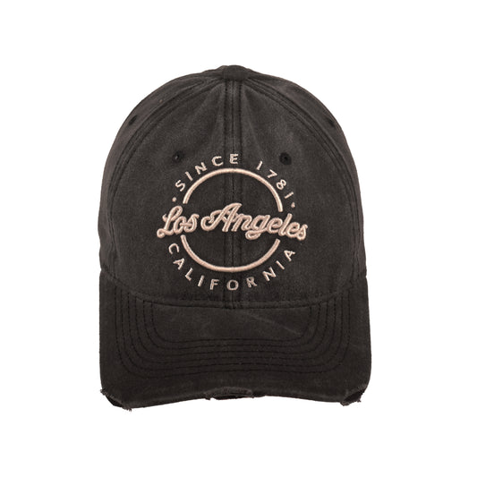 Vintage Retro Los Angeles Distressed Baseball Cap