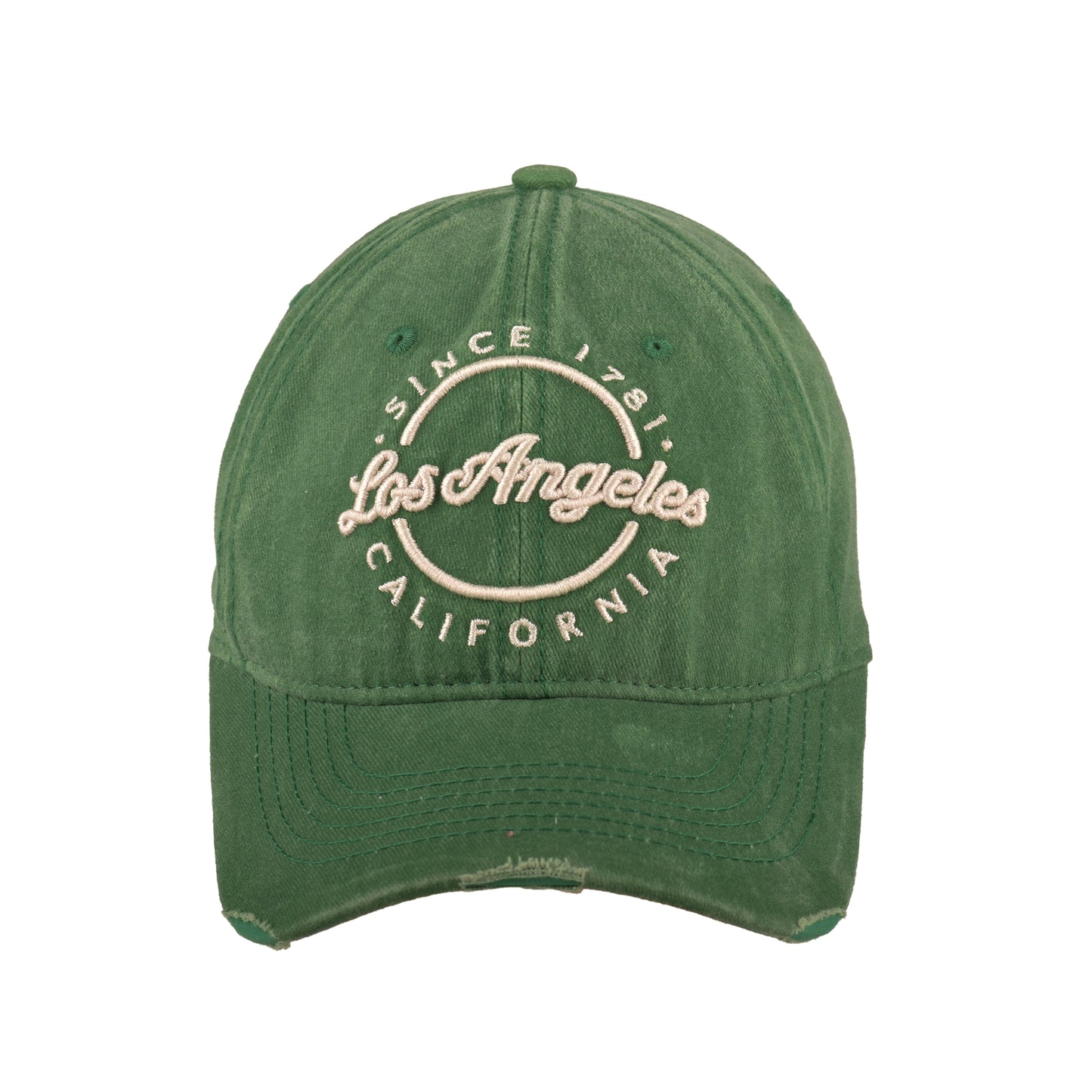 Vintage Retro Los Angeles Distressed Baseball Cap