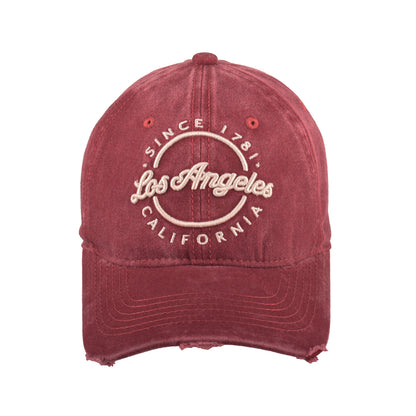 Vintage Retro Los Angeles Distressed Baseball Cap