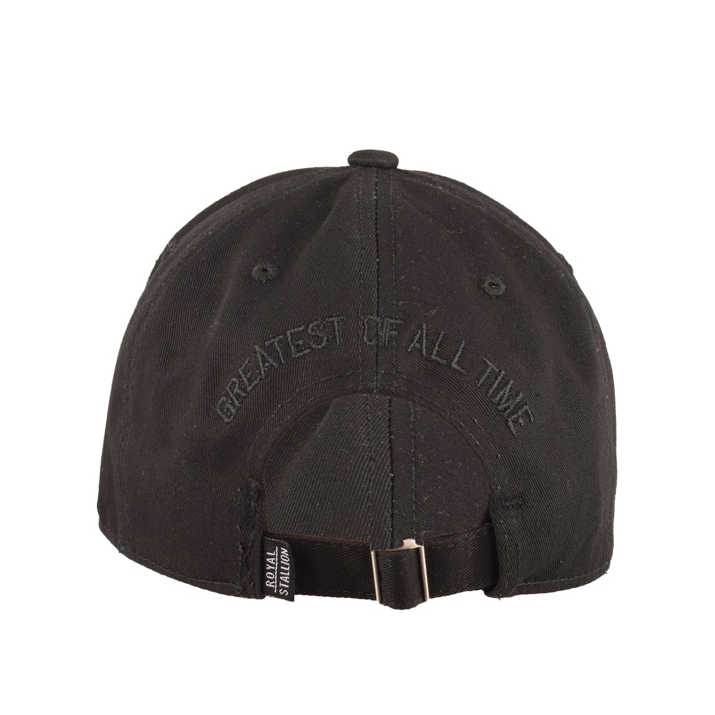 G.O.A.T. Embroidered Distressed Baseball Cap
