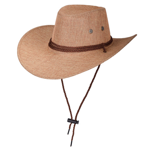 Classic Western Cowboy Hat with Rope Band
