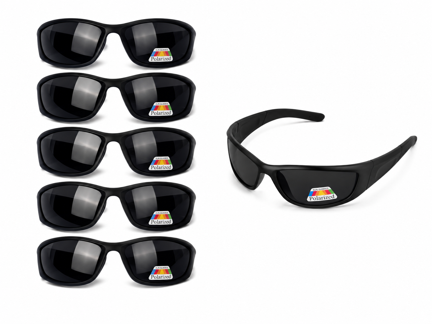 Polarized Sport Performance Sunglasses - MSG-33 (12 Units)