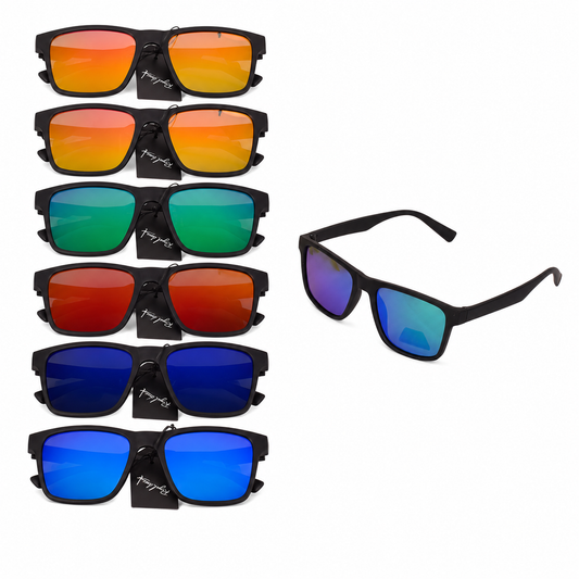 Polarized Mirrored Sunglasses - MSG-36 (12 Units)