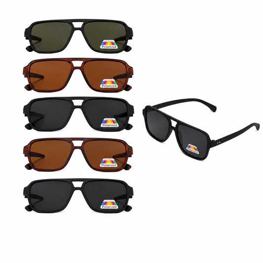 Polarized Navigator Assorted Sunglasses - MSG-40 (12 Units)