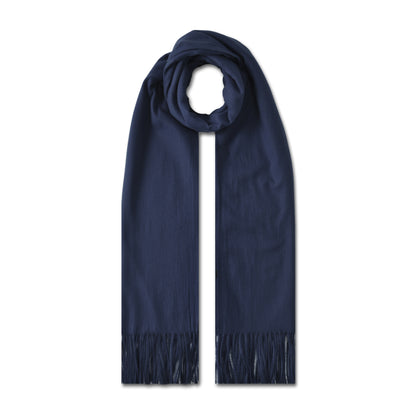Soft & Cosy Plain Fringed Scarves
