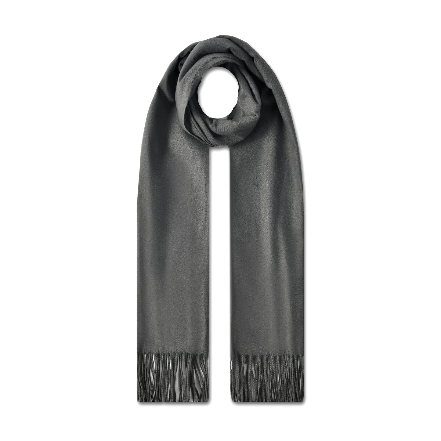 Soft & Cosy Plain Fringed Scarves