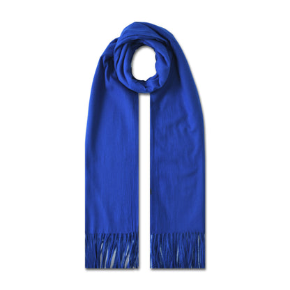 Soft & Cosy Plain Fringed Scarves