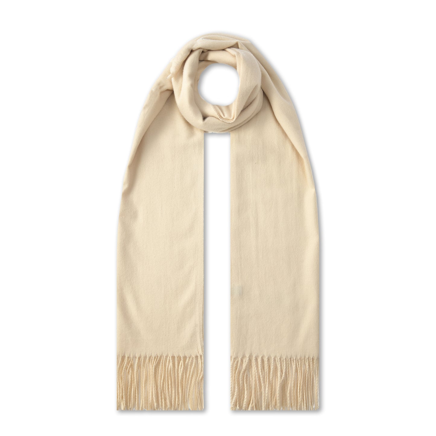 Soft & Cosy Plain Fringed Scarves