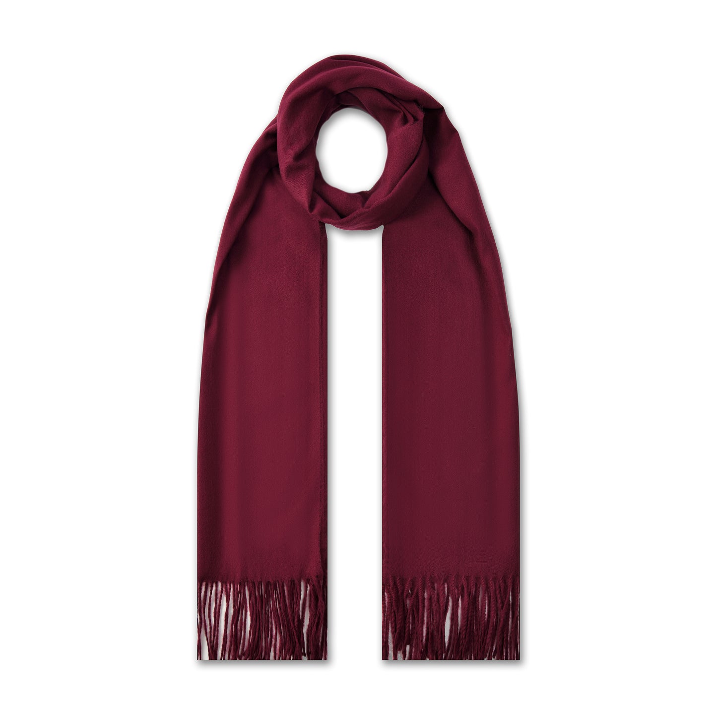 Soft & Cosy Plain Fringed Scarves
