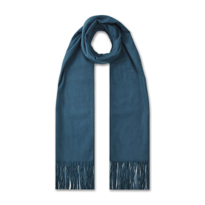Soft & Cosy Plain Fringed Scarves