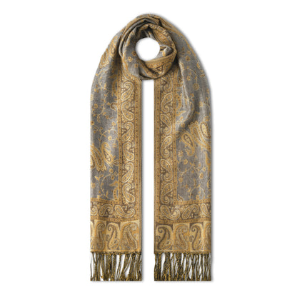 Colourful Paisley Pashmina Style Scarves