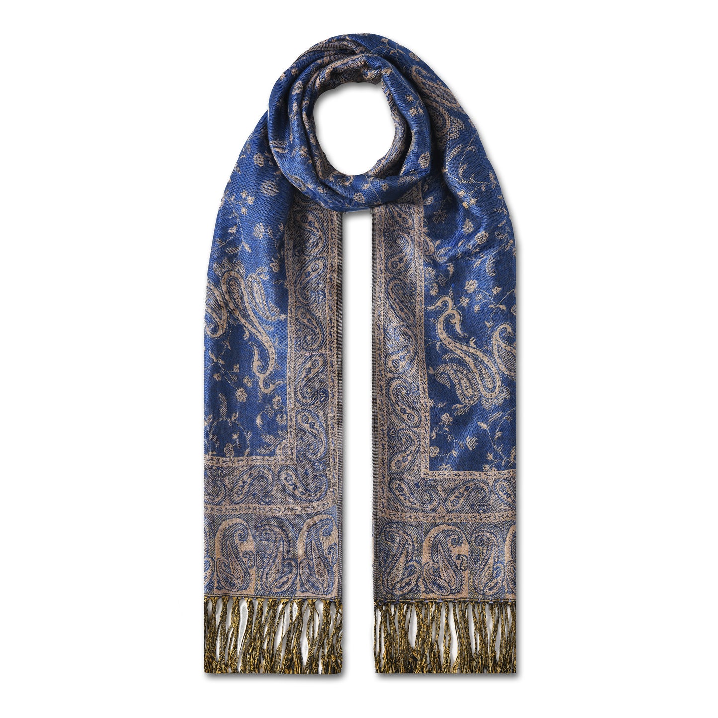 Colourful Paisley Pashmina Style Scarves
