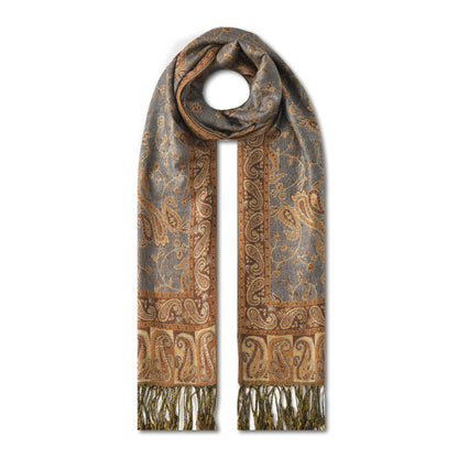 Colourful Paisley Pashmina Style Scarves