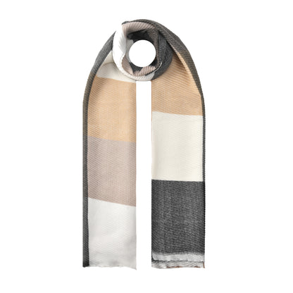 Colourful Ribbed Check Scarves