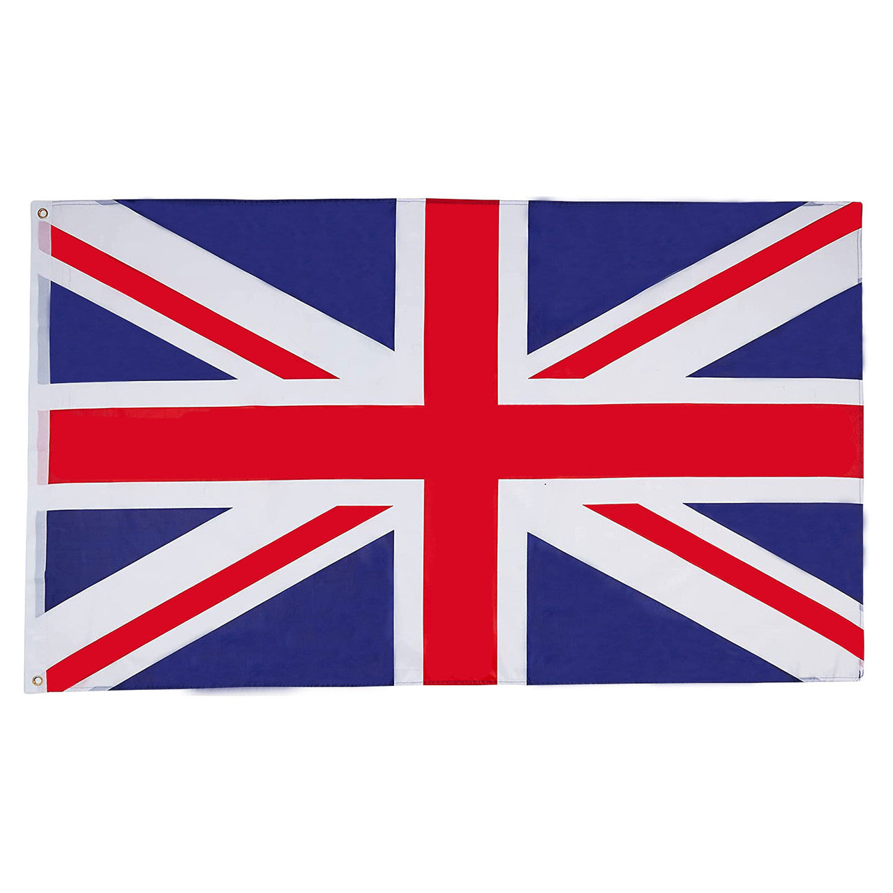 Union Jack National Flag with Eyelets (3x5 ft)