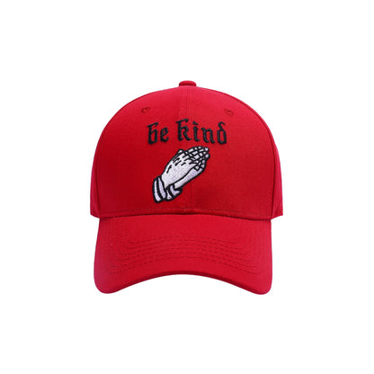 'Be Kind' Statement Embroidered Baseball Caps
