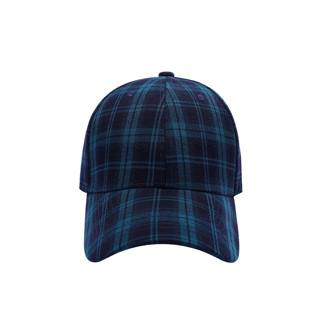 Plaid Pattern Baseball Caps