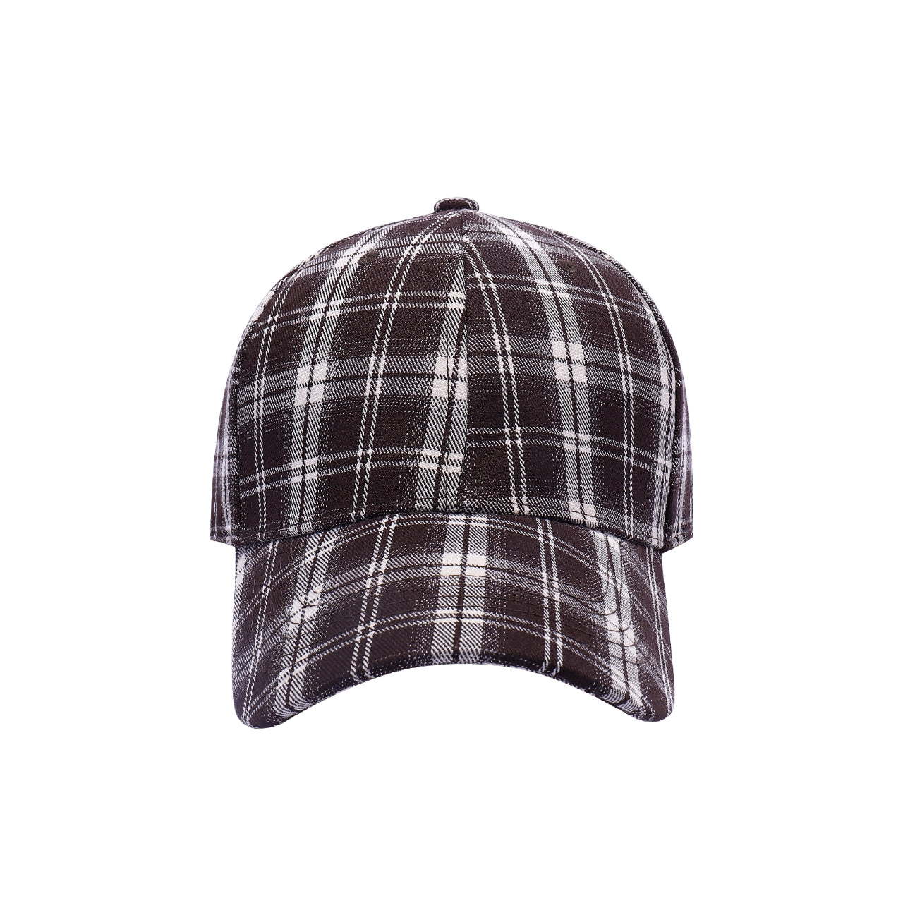 Plaid Pattern Baseball Caps