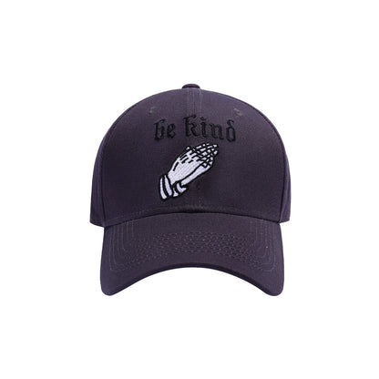 'Be Kind' Statement Embroidered Baseball Caps