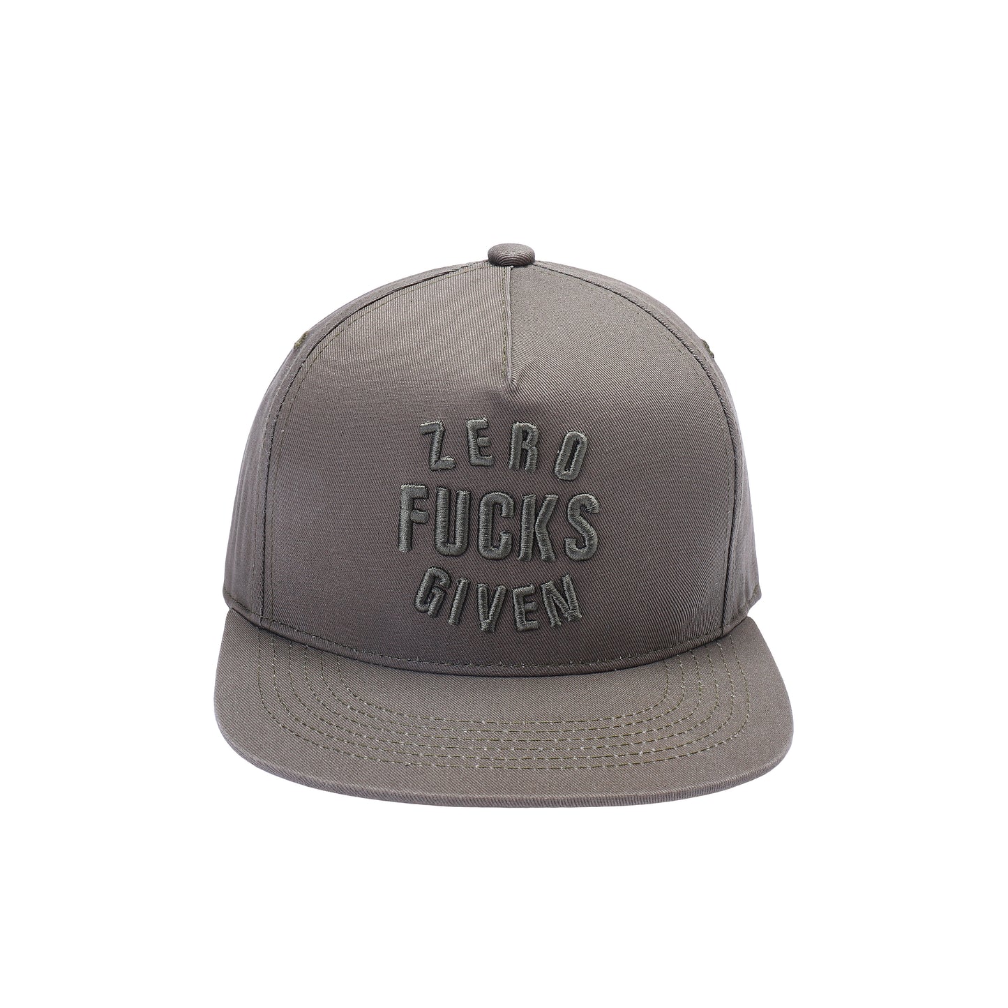 'Zero F**** Given' Embroidered Snapbacks