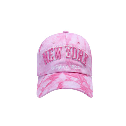 New York Heritage Smoke Tie-Dye Baseball Caps