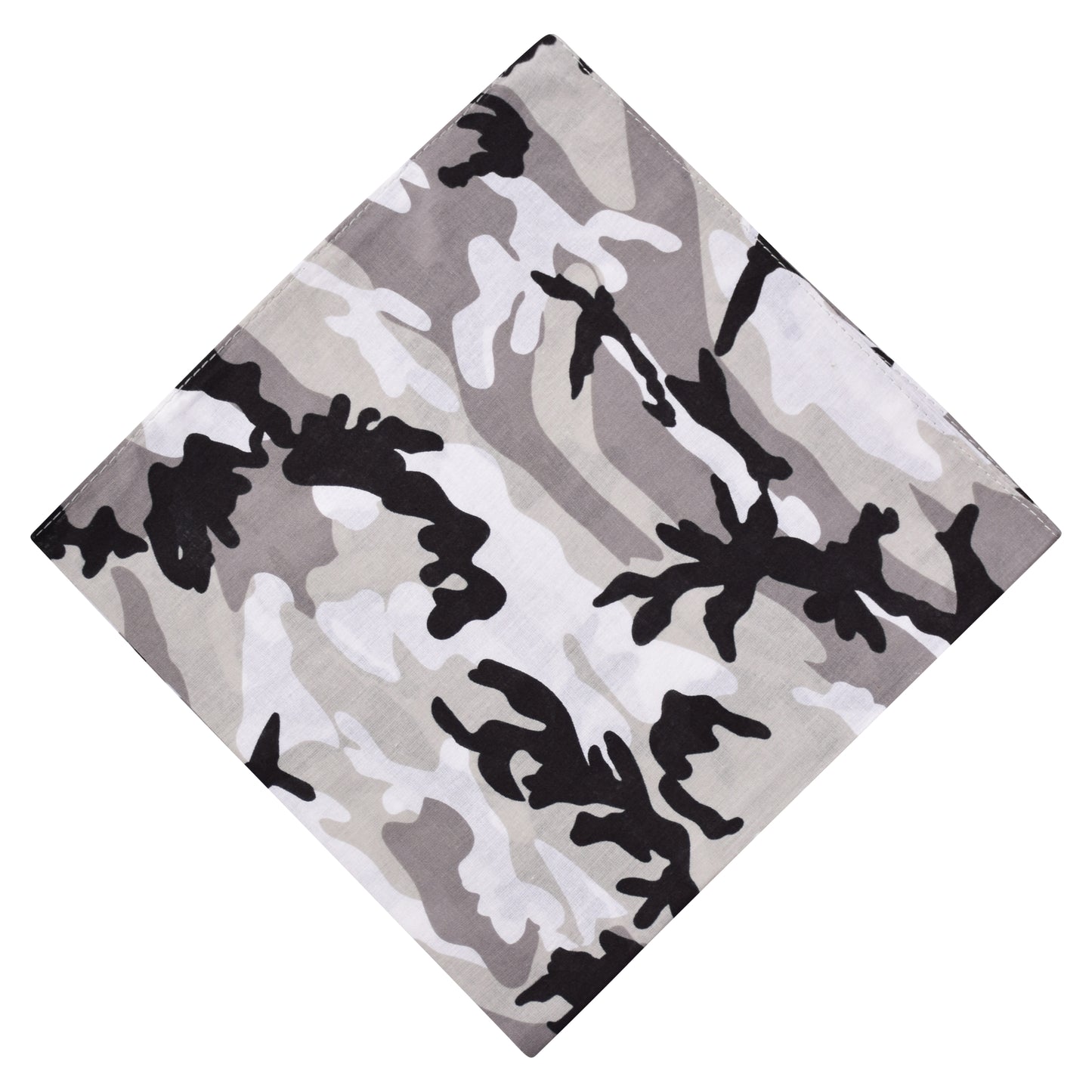 Vintage Camo Bandana - Grey